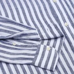 Tommy Hilfiger Men Relaxed Opaque Striped Casual Shirt image 4