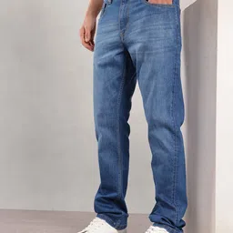 Nautica Men Straight Fit Light Fade Stretchable Jeans-picture-35