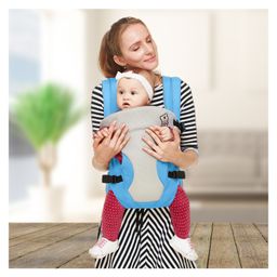 R for Rabbit New Cuddle Snuggle 3 Way Comfortable Baby Carrier - Blue & Grey-picture-6