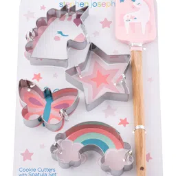 Stephen Joseph Kids Cookies Cutters With Spatula   - Silver-image-8