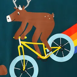 LULU & SKY Boys Printed Applique T-shirt image 2