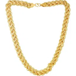 Anek goods Gold-Toned Stainless Steel Statement Chain-picture-27