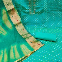 SHADOW & SAINING Semi-Stitched Dress Material image 5