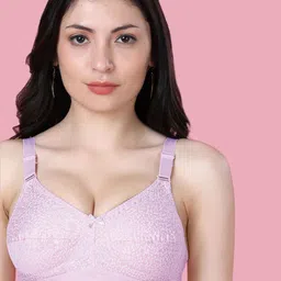 SHYAM SONS FLAIR Pack of 3 Non Padded Full Coverage Minimizer Bra image 5