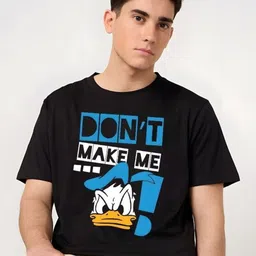 SZN Men Printed Raw Edge T-shirt-picture-10