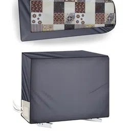 The Furnishing Tree Grey Printed Air Conditioner Cover-picture-24