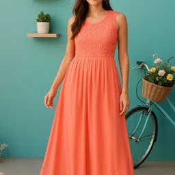 dressberry Sleeveless Lace Maxi Dress-picture-14