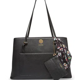 ANNE KLEIN Women Solid Structured Textured Shoulder Bag-picture-31