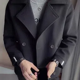 HERE&NOW Men Lapel Collar Solid Casual Tailored Jacket-picture-35