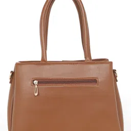 Stamp Women Colourblocked Structured Handheld Bag image 4