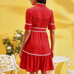 all about you Fit & Flare Dress image 4