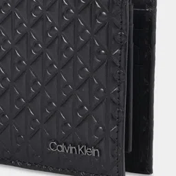 Calvin Klein Men Printed Leather Two Fold Wallet image 2