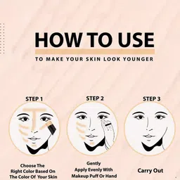 A.D.S Waterproof Concealer Foundation Stick -15g-Shade01 image 5