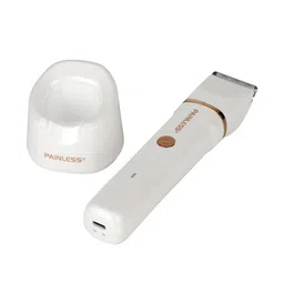 PAINLESS Electric Bikini Trimer & Shaver - White & Rose Gold image 3