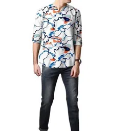 ISUEL FAB Men Abstract Printed Casual Shirt-picture-39