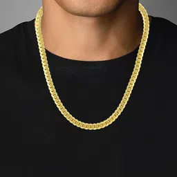 MEMOIR Men Gold-Plated Brass Chain image 4