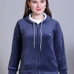 CUPID Women Fleece Lightweight Outdoor Open Front Jacket image 1