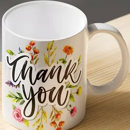Gift4You White Ceramic Cups image 3