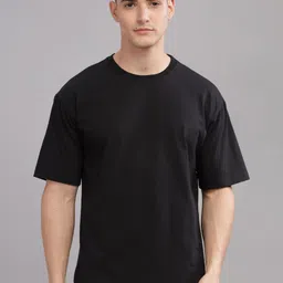 SOLACEACTIVE Men Typography Printed Round Neck Cotton Relaxed Fit T-shirt-picture-36