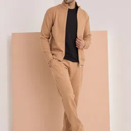 Sweet Dreams Men Mock Collar Long Sleeves Mid-Rise Tracksuits-picture-30