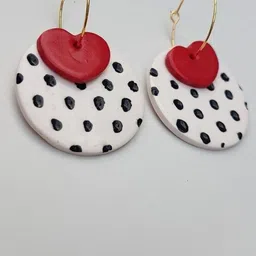 VMA PLAY FASHION Contemporary Hoop Earrings image 3