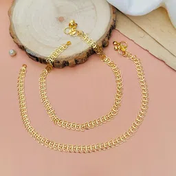 ABDESIGNS Gold Plated Anklet-picture-10