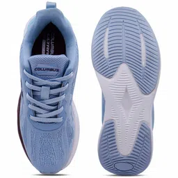 Columbus Men Mesh Running Non-Marking Lace-Ups Sports Shoes image 4