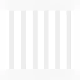 MOGNE FAB White & Grey Striped 210 TC King Bedsheet Set 2.28 m x 2.54 m image 2