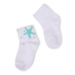 TIPY TIPY TAP Kids Star Fish Ankle Length Socks image 3