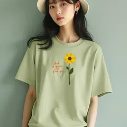 Infirax Women Floral Printed T-shirt-picture-26