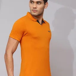 Cloak & Decker by Monte Carlo Men Polo Collar Solid T-shirt image 3