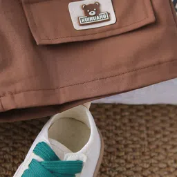 INCLUD Boys Printed Short Sleeves Shirt With Shorts image 3