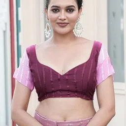 GHAN SALS Striped Baluchari Saree image 4