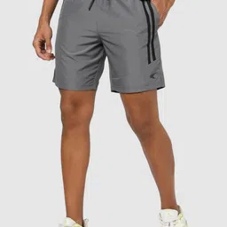 Performax Men Striped Outdoor Mid-Rise Sports Shorts with Technology-image-66