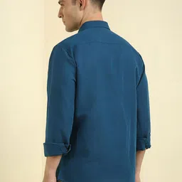 Allen Solly Slim Fit Spread Collar Cotton Shirt image 4