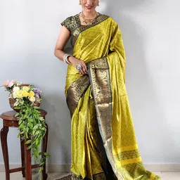 KALINI Woven Design Designer Banarasi Saree-image-50