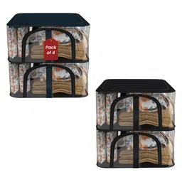 Kuber Industries Navy Blue Set of 4 Regular Drawer Organiser Organisers-picture-25