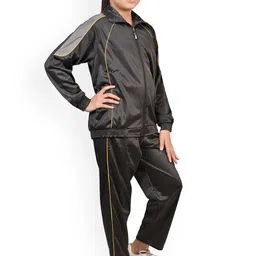 BAESD Girls Mock Collar Tracksuit image 4