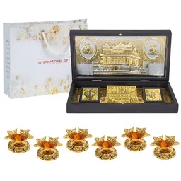 INTERNATIONAL GIFT Gold-Toned Religious Idol Showpiece-image-90