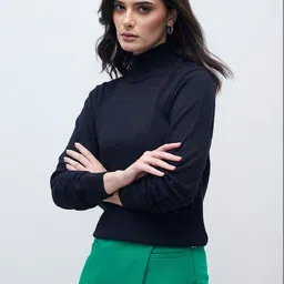 ELLE Women Pullover with Embroidered Detail image 4