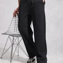 WROGN Men Oversized Fit Track Pants-picture-17