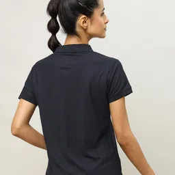 Technosport Pack of 2 Polo Collar Antimicrobial Slim Fit T-shirts image 3