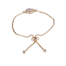 Shoshaa Rose Gold-Plated Handcrafted Wraparound Bracelet image 4
