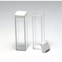 Lark PTFE Lid Quartz Quartz Cuvette 3.5 ml, White, LAQ-104 image 2