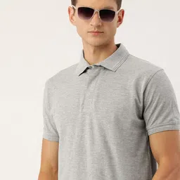 ARISE Men Polo Collar Pure Cotton T-shirt-picture-20