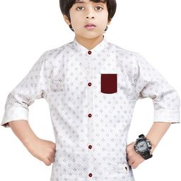 MADE IN THE SHADE Boys Opaque Printed Casual Shirt-picture-3