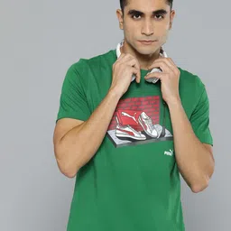 Puma Pure Cotton Printed Graphics Sneaker Box T-shirt-picture-40