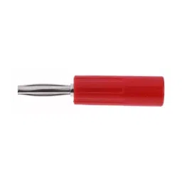 RS PRO 4 mm Red Male Banana Connectors - Screw Termination, 50 V, 10 A, 1806650 image 3