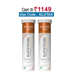 HealthKart HK Vitals Glutathione Effervescent, Lemon 30 tablet(s)-picture-36