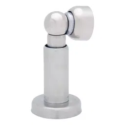 Magmus 76x10 mm Royal Premium Satin Silver Stainless Steel Adjustable Magnetic Door Catcher image 2